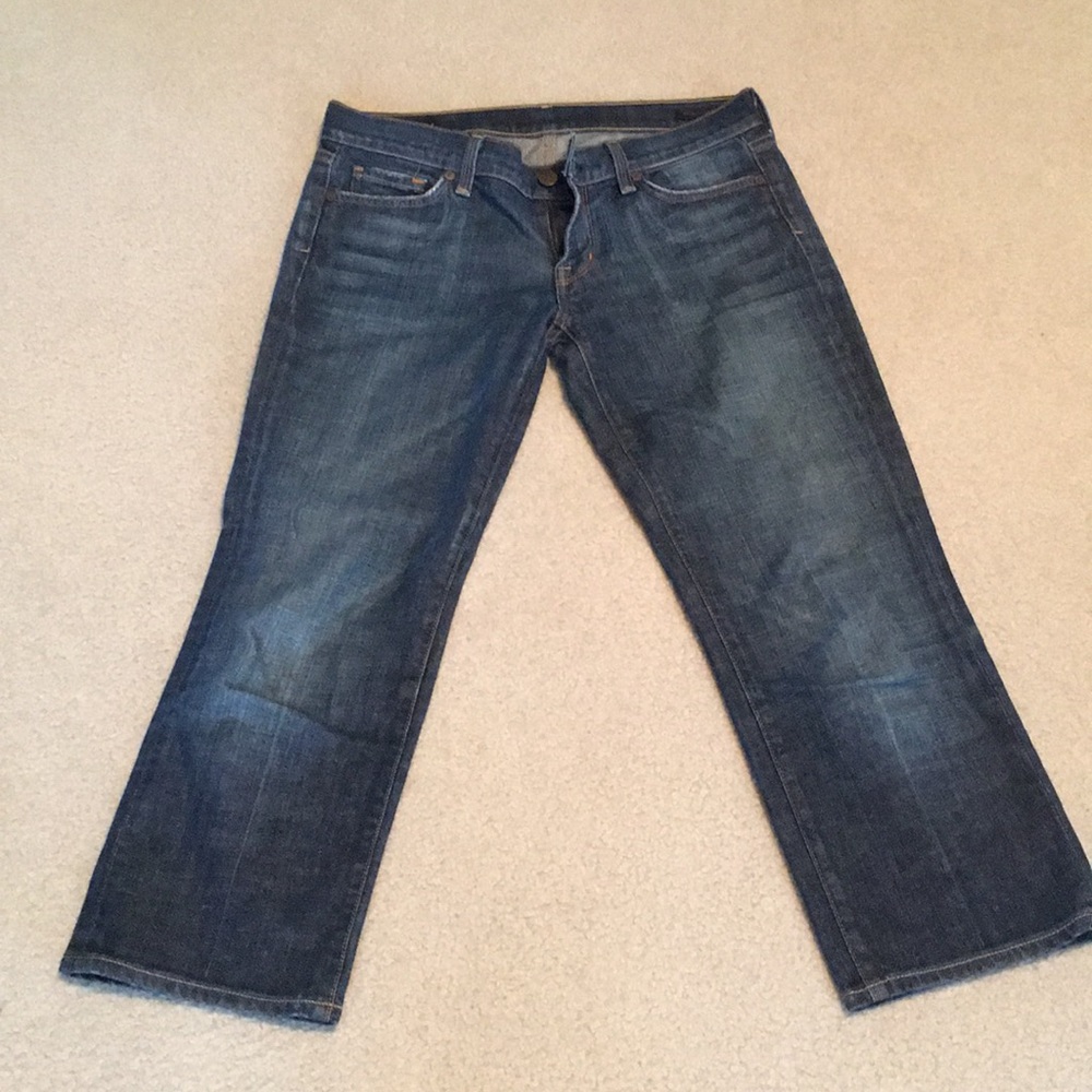 Citizens of Humanity low waste crop jeans